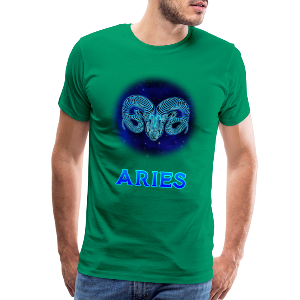 Men's Aries Premium T-Shirt - kelly green