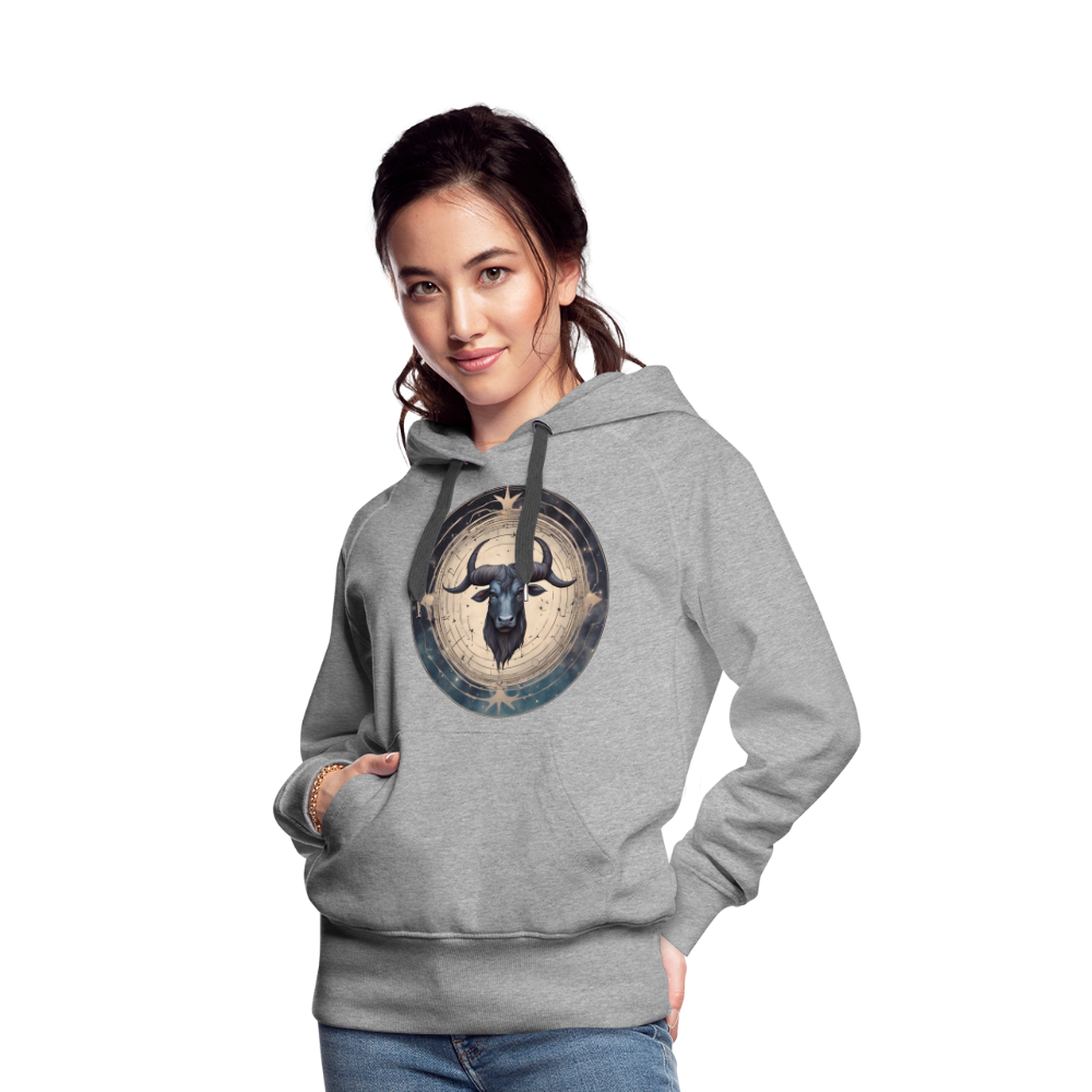 Women’s Mythical Taurus Premium Hoodie - heather grey