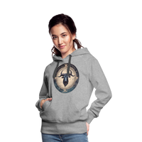 Thumbnail for Women’s Mythical Taurus Premium Hoodie - heather grey