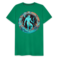 Thumbnail for Men's Mythical Aquarius Premium T-Shirt - kelly green