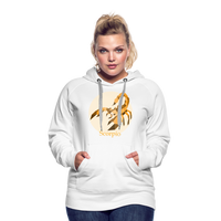 Thumbnail for Women’s Mosaic Scorpio Premium Hoodie - white