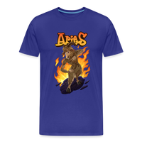 Thumbnail for Men's Fiery Aries Premium T-Shirt - royal blue