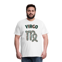 Thumbnail for Men's Power Words Virgo Premium T-Shirt - white