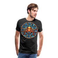 Thumbnail for Men's Mosaic Cancer Premium T-Shirt - black