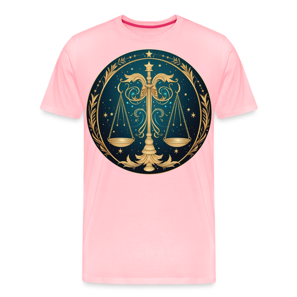 Men's Mystic Libra Premium T-Shirt - pink