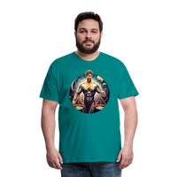 Thumbnail for Men's Mythical Libra Premium T-Shirt - teal