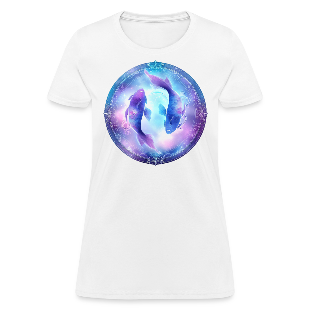 Women's Classic Pisces T-Shirt - white