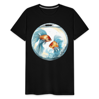 Thumbnail for Men's Mythical Pisces Premium T-Shirt - black