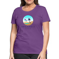 Thumbnail for Women's Dragonfly Oasis V.1 Premium T-Shirt - purple