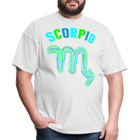 Thumbnail for Men's Power Words Scorpio Classic T-Shirt - white