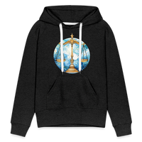 Thumbnail for Women’s Mythical Libra Premium Hoodie - charcoal grey