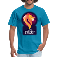 Thumbnail for Men's Glow Leo Classic T-Shirt - turquoise