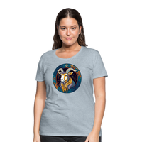 Thumbnail for Women’s Mythical Capricorn Premium T-Shirt - heather ice blue