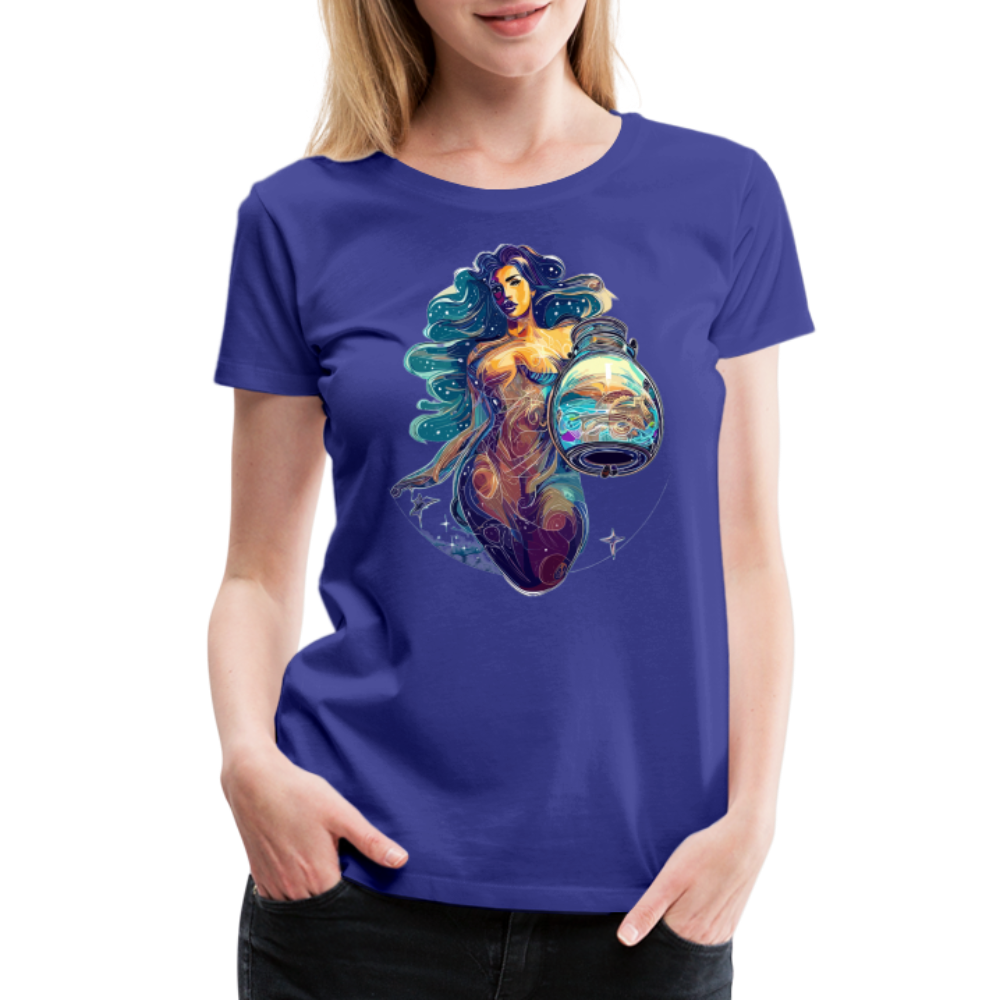 Women’s Mythical Aquarius Premium T-Shirt - royal blue