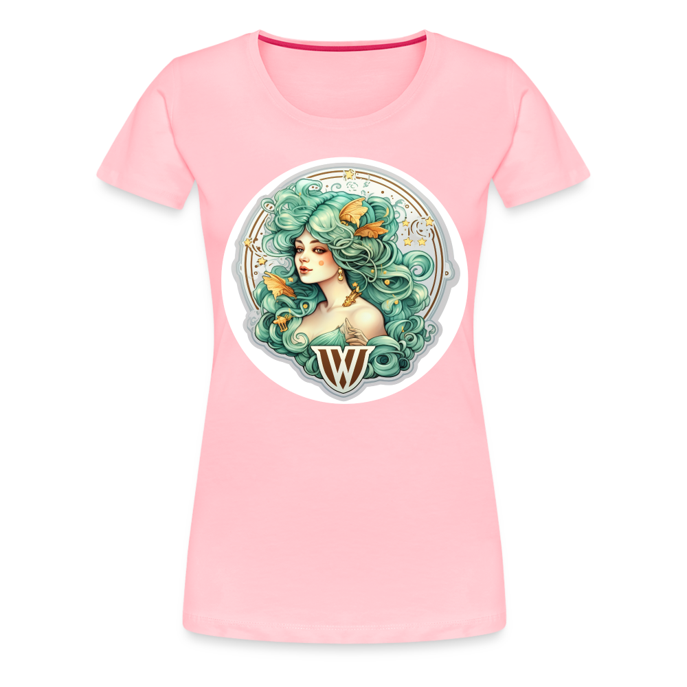 Women’s Symbol Virgo Premium T-Shirt - pink