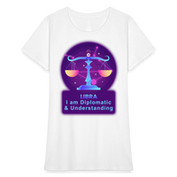 Thumbnail for Women's Neon Libra T-Shirt - white