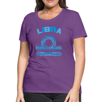 Thumbnail for Women's Power Words Libra Premium T-Shirt - purple