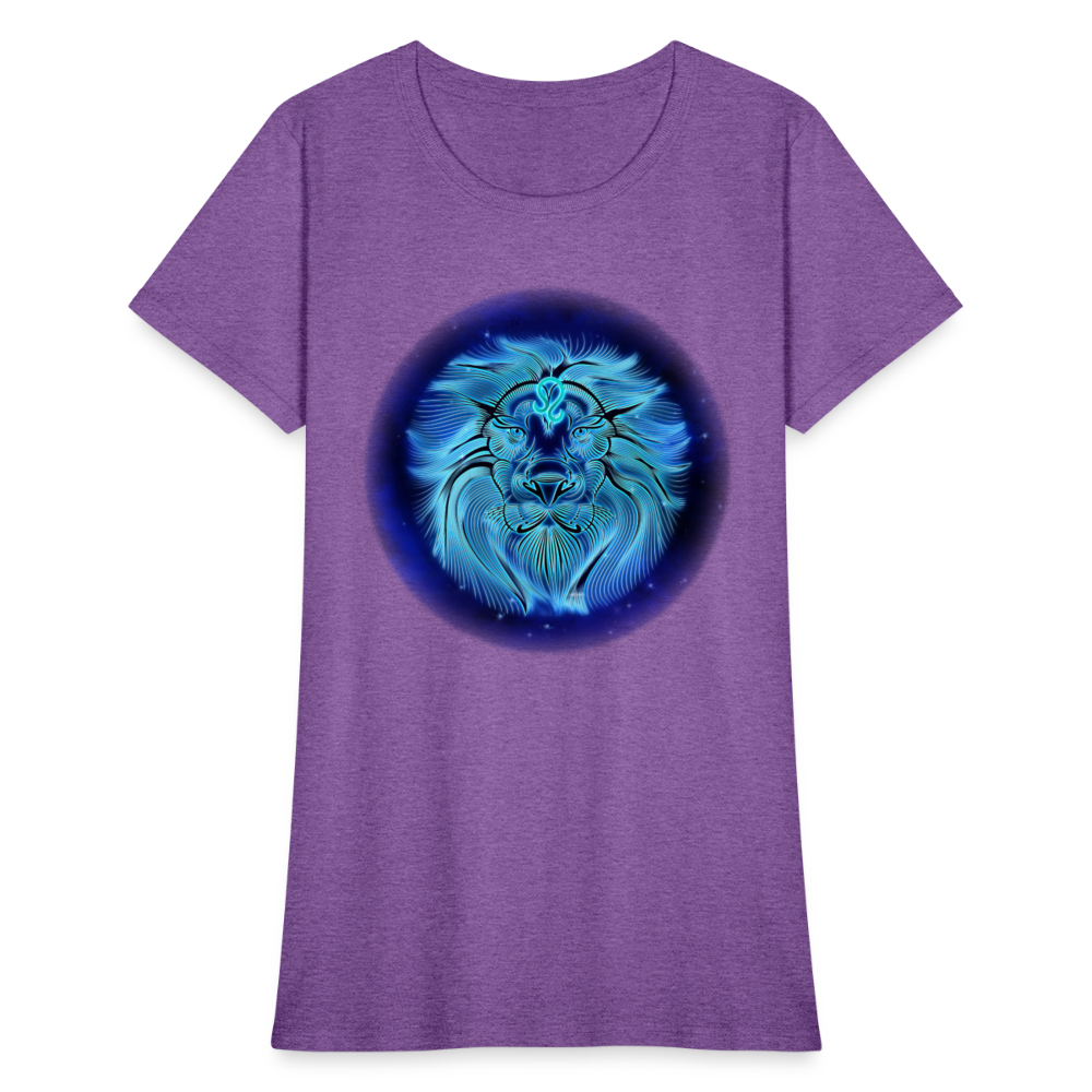 Women's Stellar Leo T-Shirt - purple heather