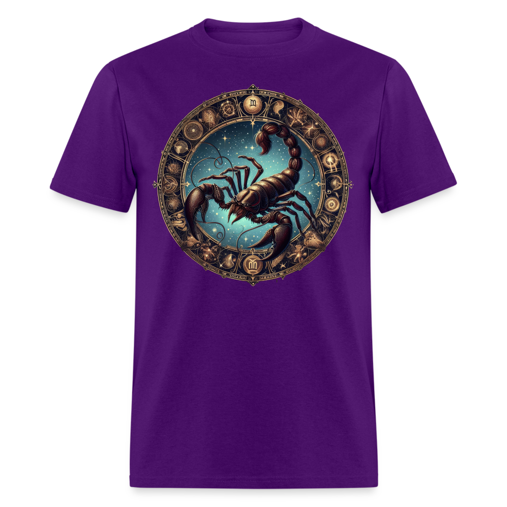 Men's Mythical Scorpio Classic T-Shirt - purple