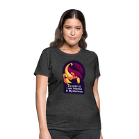 Thumbnail for Women's Glow Scorpio T-Shirt - heather black