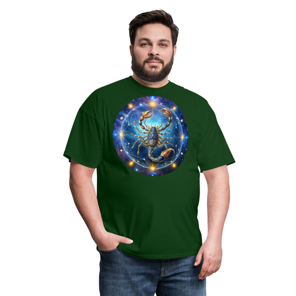 Men's Symbol Scorpio Classic T-Shirt - forest green