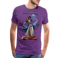 Thumbnail for Men's Astral Aquarius Premium T-Shirt - purple