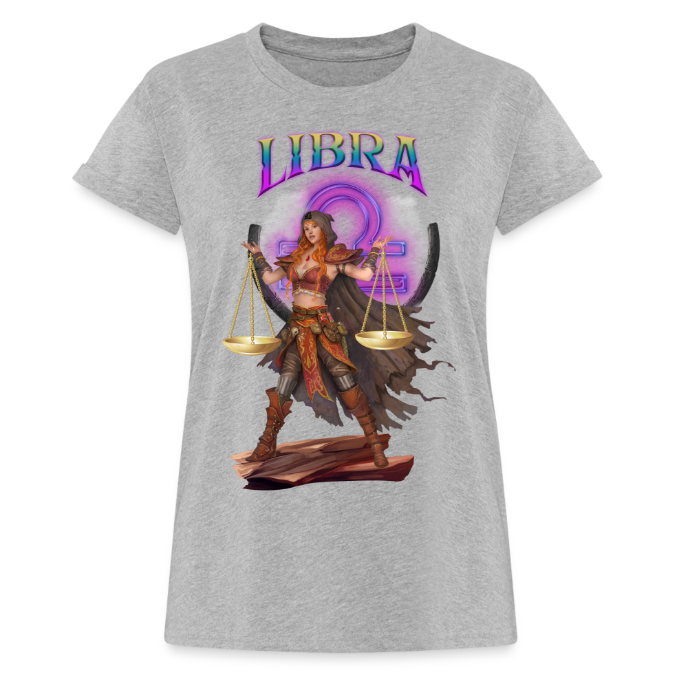 Women's Astral Libra Relaxed Fit T-Shirt - heather gray