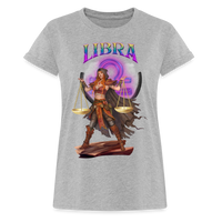 Thumbnail for Women's Astral Libra Relaxed Fit T-Shirt - heather gray