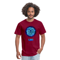 Thumbnail for Men's Stellar Leo Classic T-Shirt - burgundy