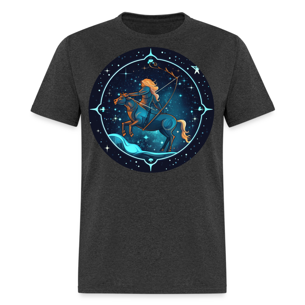 Men's Magic Sagittarius Classic T-Shirt - heather black