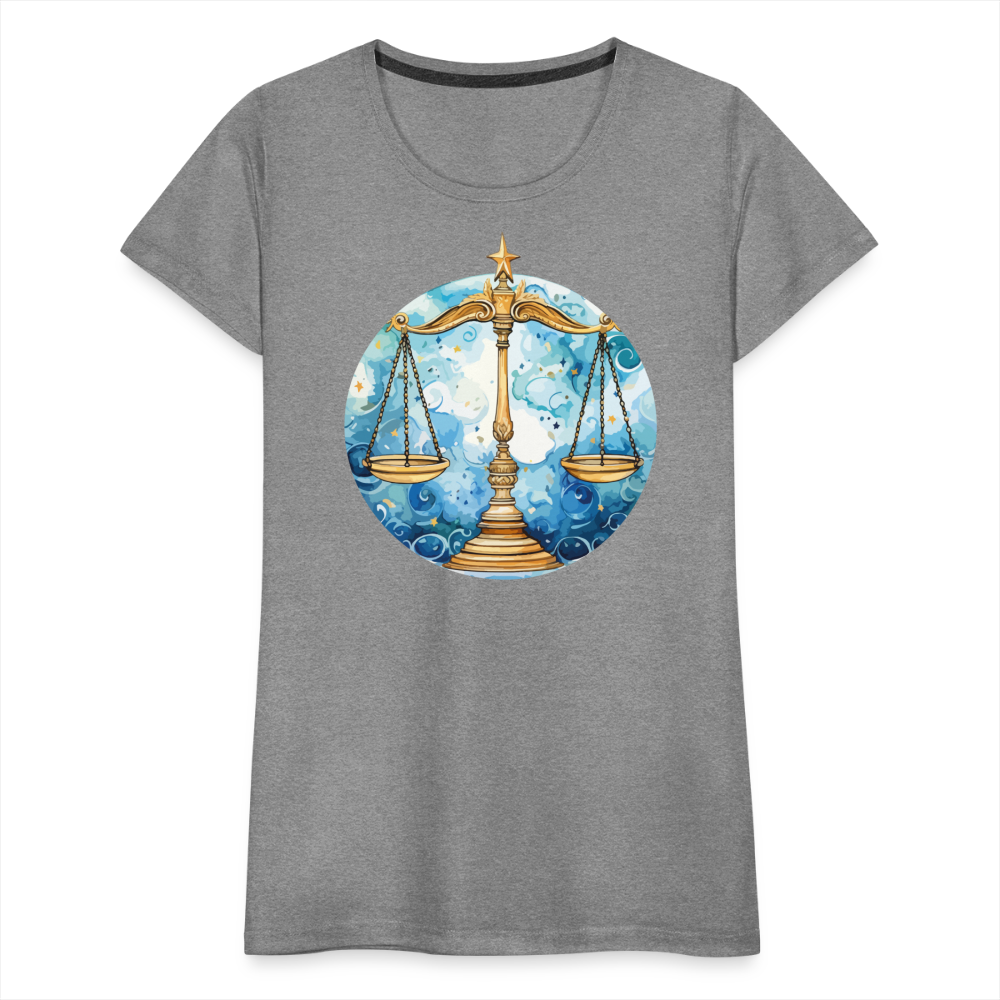 Women’sMythical Libra Premium T-Shirt - heather gray