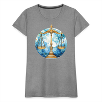 Thumbnail for Women’sMythical Libra Premium T-Shirt - heather gray