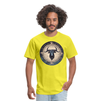 Thumbnail for Men's Mythical Taurus Classic T-Shirt - yellow