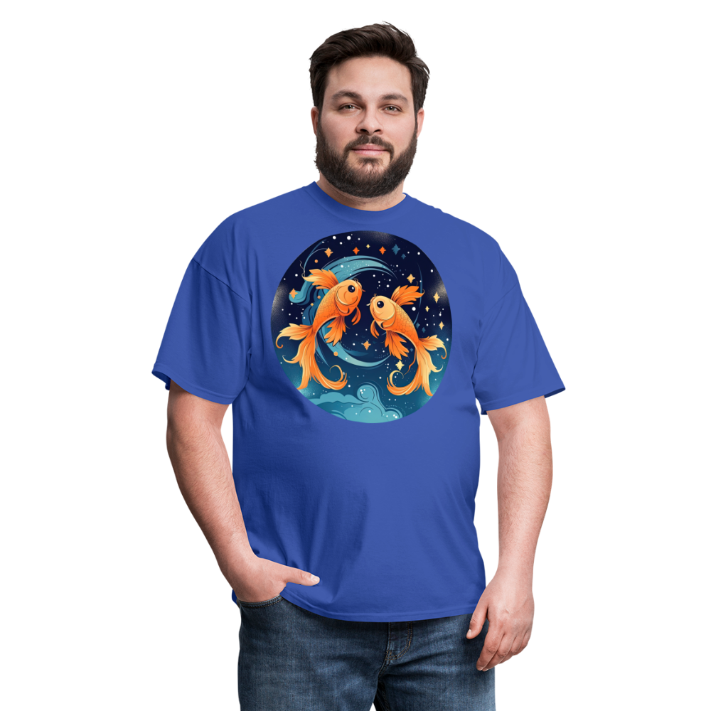 Men's Magic Pisces Classic T-Shirt - royal blue