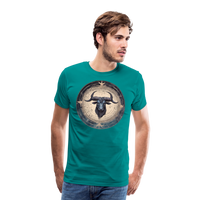 Thumbnail for Men's Mythical Taurus Premium T-Shirt - teal