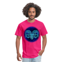 Thumbnail for Men's Stellar Aries Classic T-Shirt - fuchsia