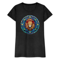 Thumbnail for Women's Mosaic Leo Premium T-Shirt - charcoal grey