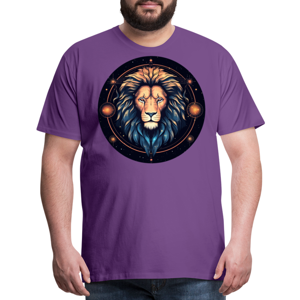 Men's Magic Leo Premium T-Shirt - purple