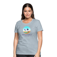 Thumbnail for Women's Dragonfly Oasis V.1 Premium T-Shirt - heather ice blue