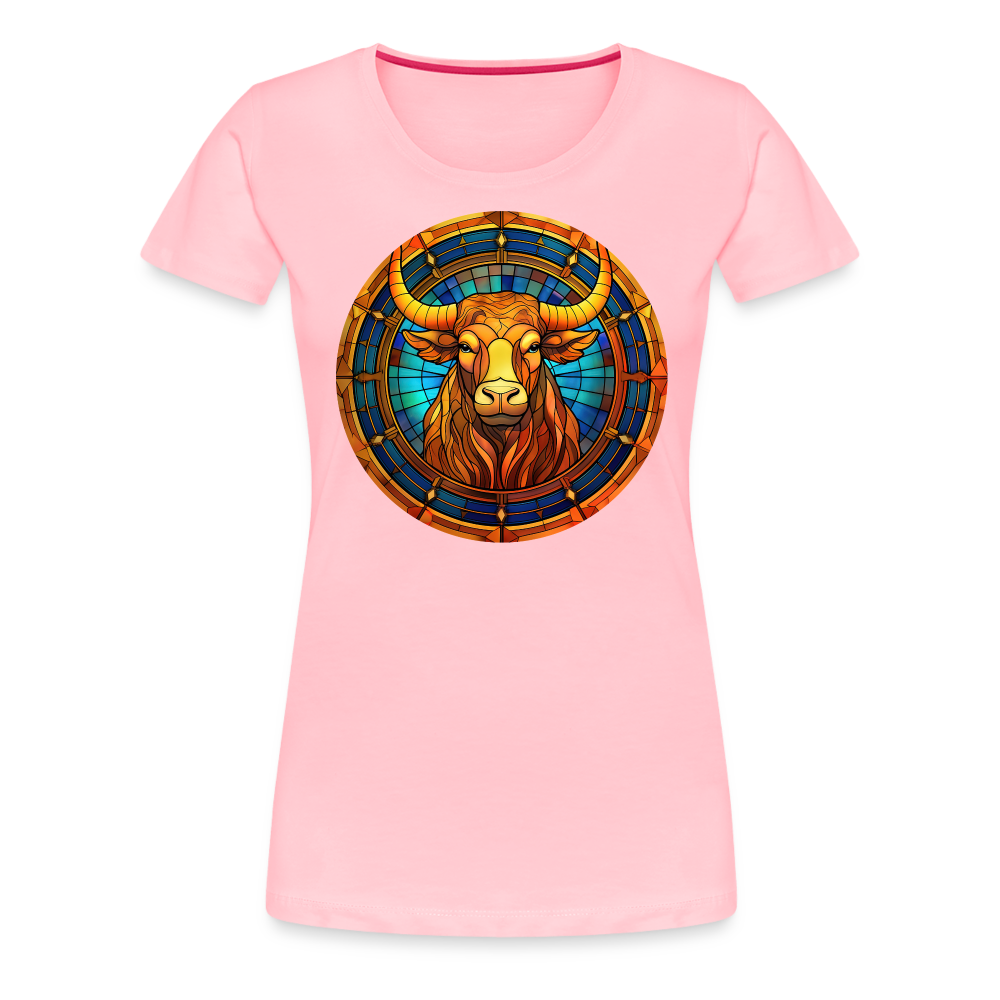 Women’s Mosaic Taurus Premium T-Shirt - pink