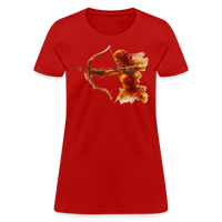 Thumbnail for Women's Mythical Sagittarius T-Shirt - red