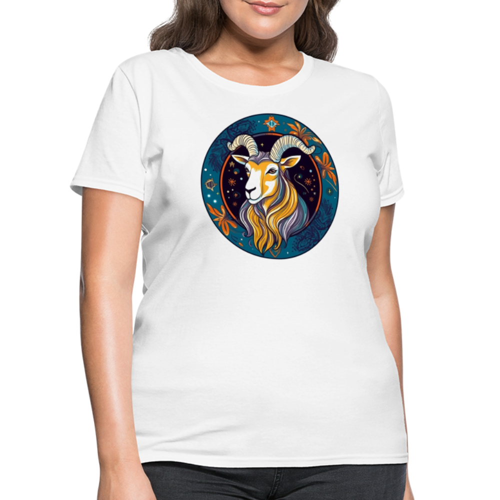 Women's Mythical Capricorn T-Shirt - white