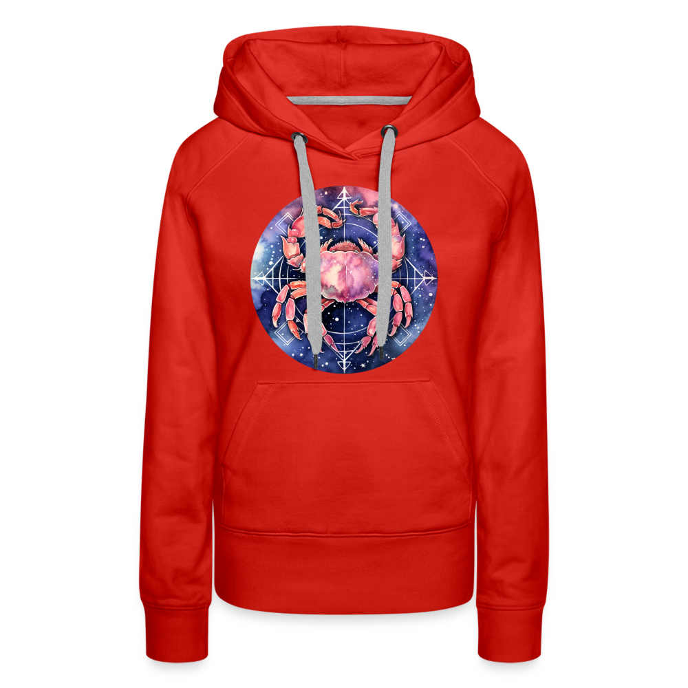 Women’s Mythical Cancer Premium Hoodie - red