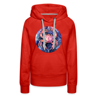 Thumbnail for Women’s Mythical Cancer Premium Hoodie - red