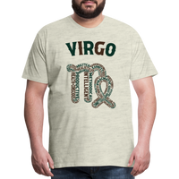 Thumbnail for Men's Power Words Virgo Premium T-Shirt - heather oatmeal