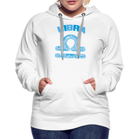 Thumbnail for Women's Power Words Libra Premium Hoodie - white