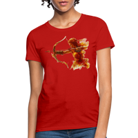 Thumbnail for Women's Mythical Sagittarius T-Shirt - red