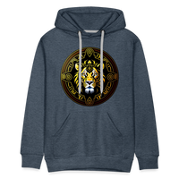 Thumbnail for Men’s Mythical Leo Premium Hoodie - heather denim