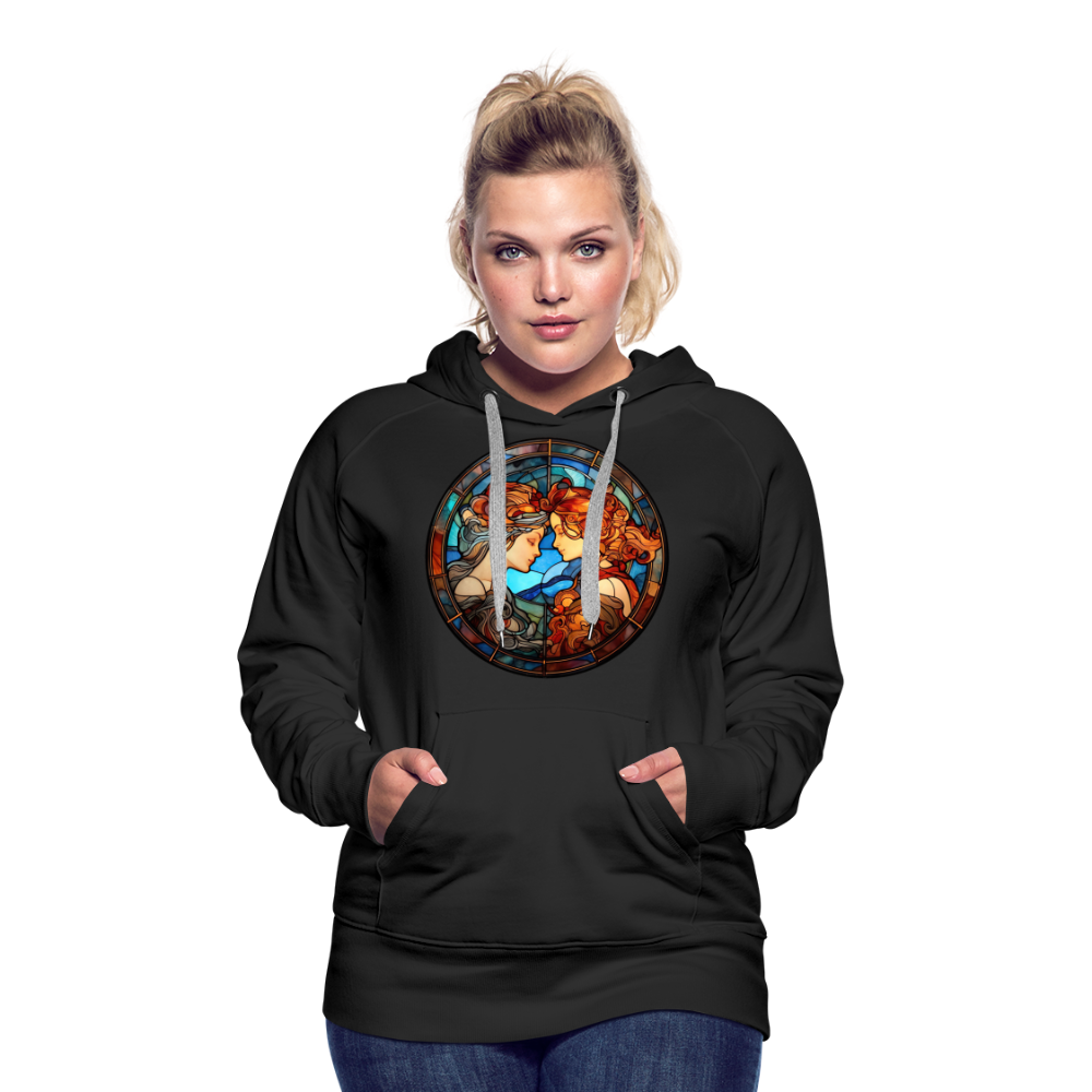 Women’s Mosaic Gemini Premium Hoodie - black