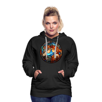 Thumbnail for Women’s Mosaic Gemini Premium Hoodie - black